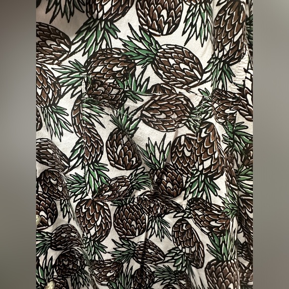 Goodfellow and Co Pineapple Hawaiian Shirt - Picture 5 of 6